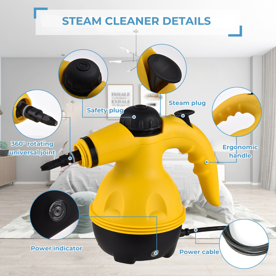 SteamPro Cleaner – Multi-Purpose Electric Steam Cleaner
