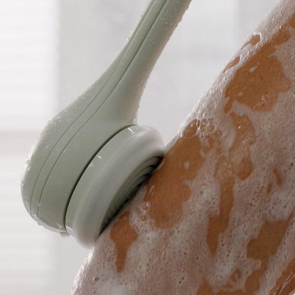 Dual-Handle Electronic Bath Brush – Effortless Cleansing