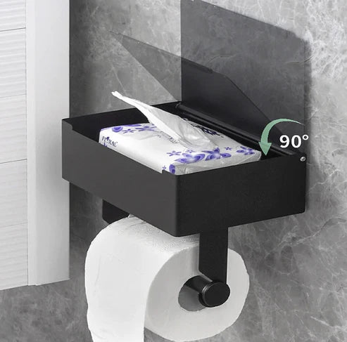 SteelGrace - Premium Toilet Paper Holder