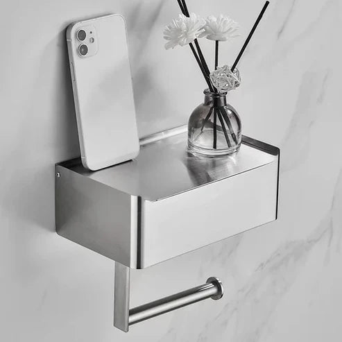 SteelGrace - Premium Toilet Paper Holder
