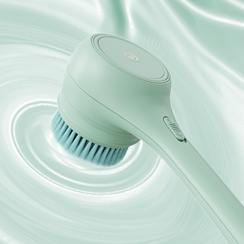 Dual-Handle Electronic Bath Brush – Effortless Cleansing