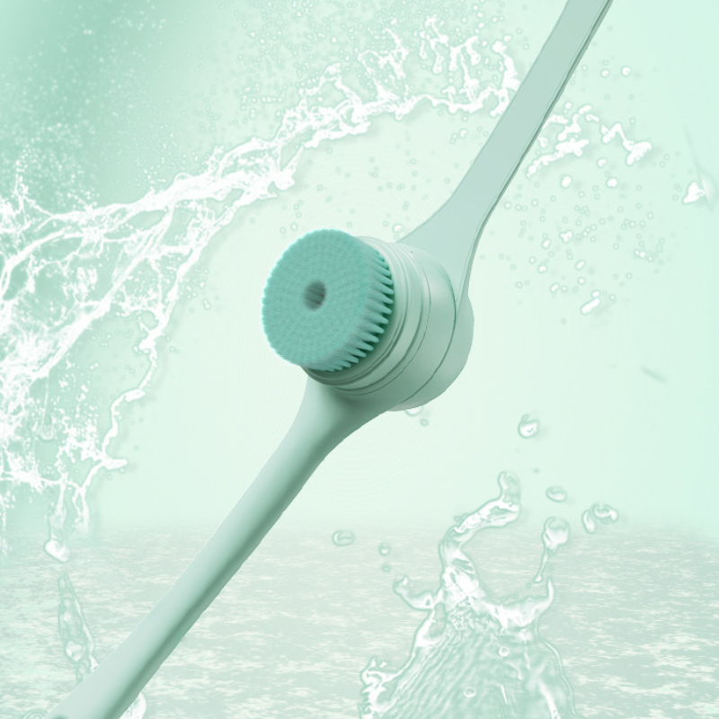 Dual-Handle Electronic Bath Brush – Effortless Cleansing