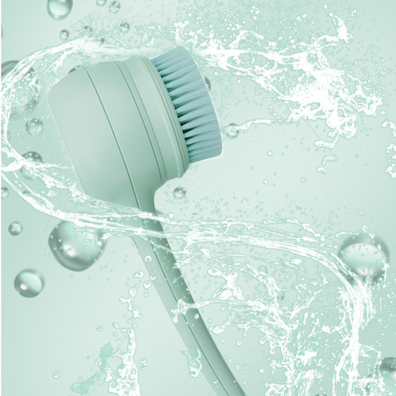 Dual-Handle Electronic Bath Brush – Effortless Cleansing