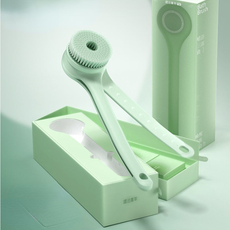 Dual-Handle Electronic Bath Brush – Effortless Cleansing