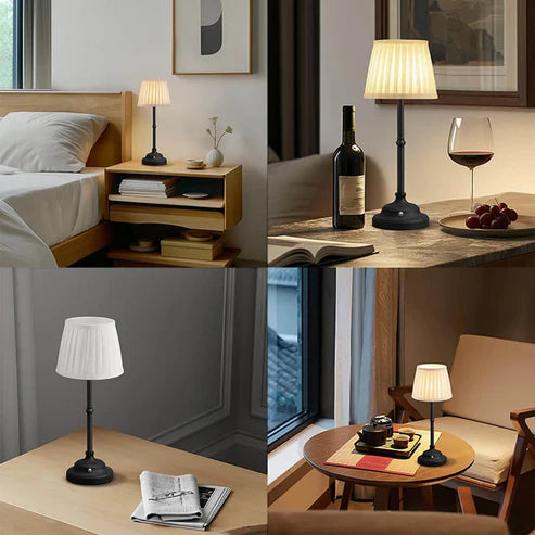 Timeless Glow – Portable Fabric Table Lamp