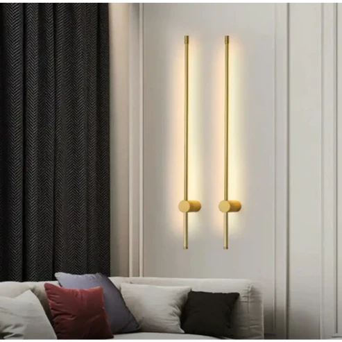 Sleek Glow - Linear LED Wall Lamp in Premium Aluminum