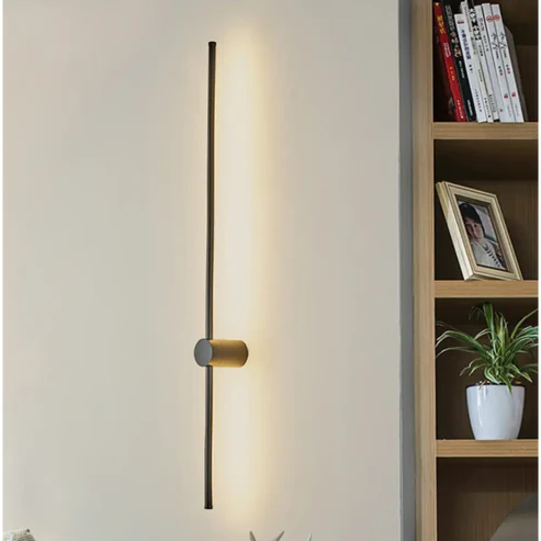 Sleek Glow - Linear LED Wall Lamp in Premium Aluminum