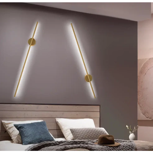 Sleek Glow - Linear LED Wall Lamp in Premium Aluminum