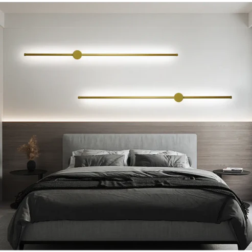 Sleek Glow - Linear LED Wall Lamp in Premium Aluminum