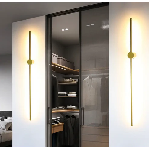 Sleek Glow - Linear LED Wall Lamp in Premium Aluminum