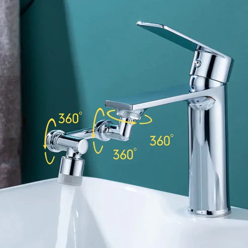 Universal Rotating Faucet Extension