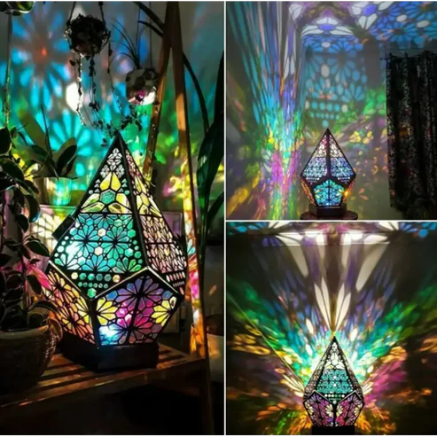 Trippy Kaleidoscope Lamp