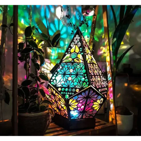 Trippy Kaleidoscope Lamp