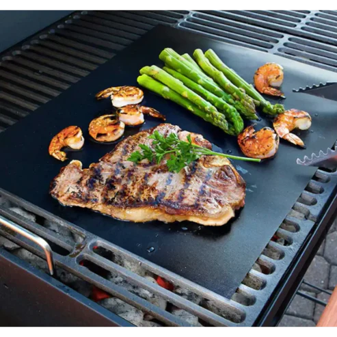 Durable BBQ Mat – Perfect Grilling & Easy Cleanup ( 4 pcs)