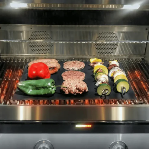 Durable BBQ Mat – Perfect Grilling & Easy Cleanup ( 4 pcs)